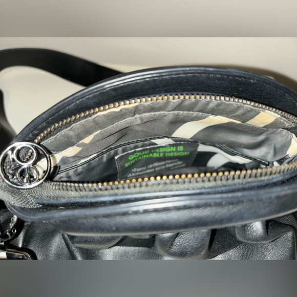 CLOE Elegant Black Leather Women's Bag - Picture 4 of 6